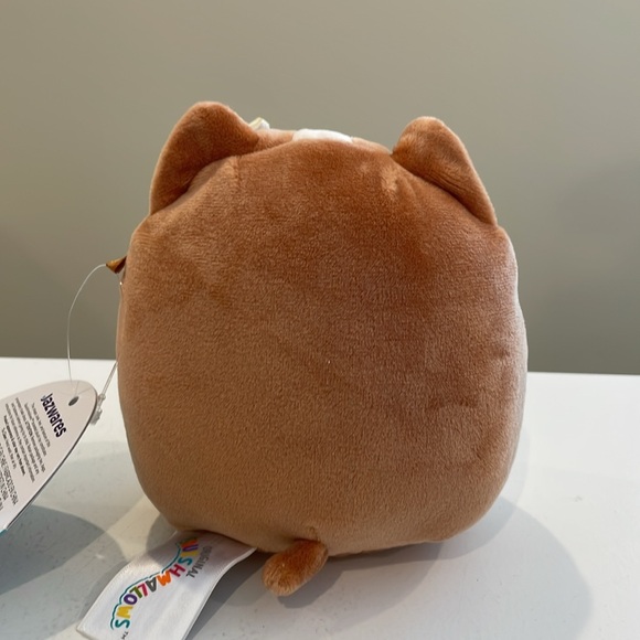 NWT 5” Regina the Corgi Dog Drinking Tropical Drink🍍Squishmallow - Picture 3 of 6